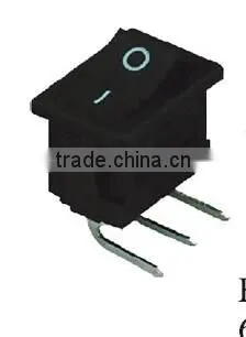 CNGAD 6A Rocker Switch 250V KCD1( mini rocker switch,boat switch)(KCD1-102/C)