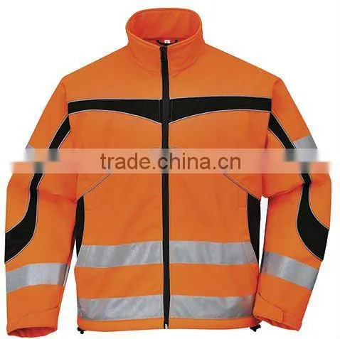 Hivis softshell jacket