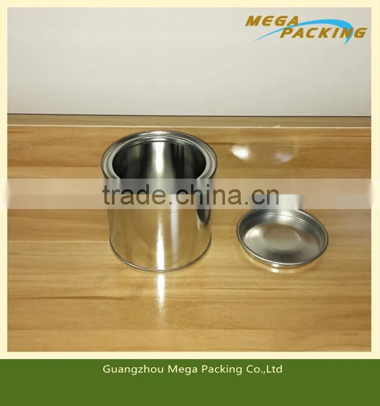 Food grade Empty Round Coffee Can/ coffee tin box/tin container for tea/coffee
