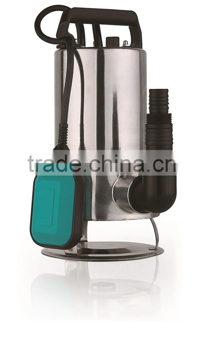 New Design Stainless Steel 400W~1100W Clean/Dirty Water Garden Submersible Pump
