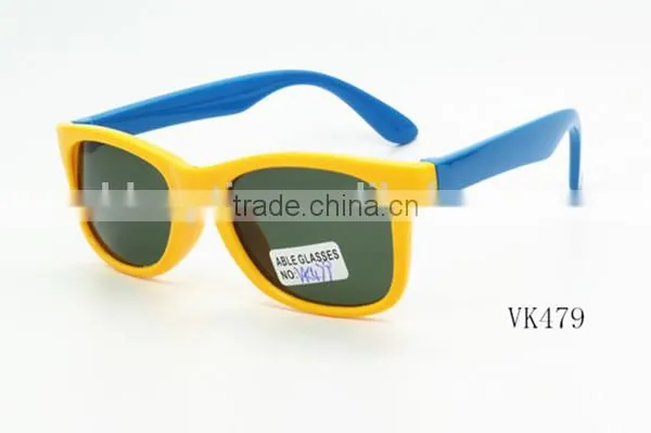 2015 high quality kids branded sunglasses with UV400
