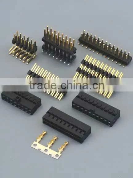 1.0mm Pitch Pin Header Dual Row Straight Type