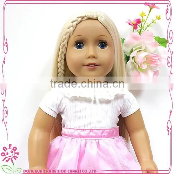 18 inch wholesale craft doll for girls