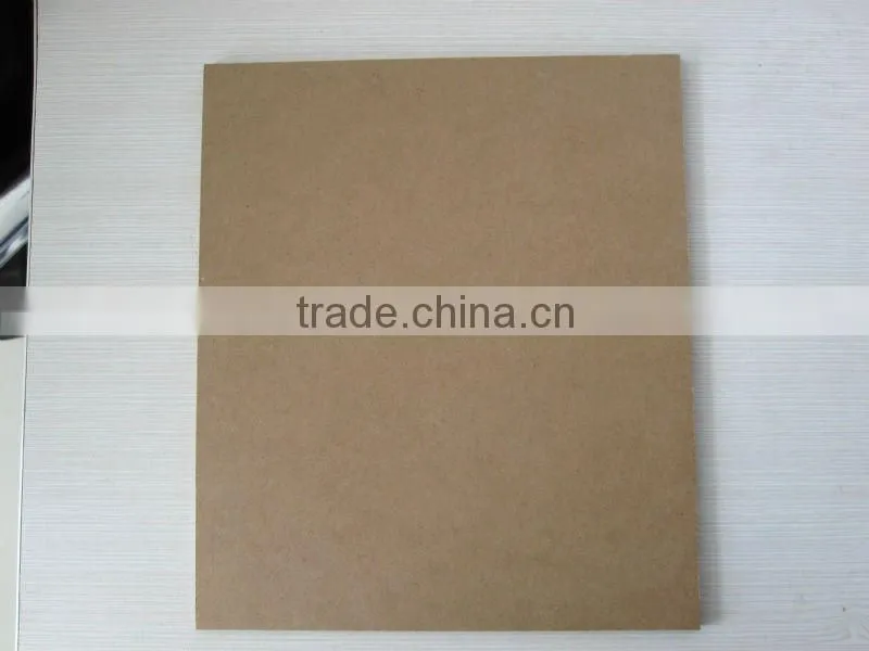 china 3.7mm raw or melamine paper laminated MDF E2 glue low price