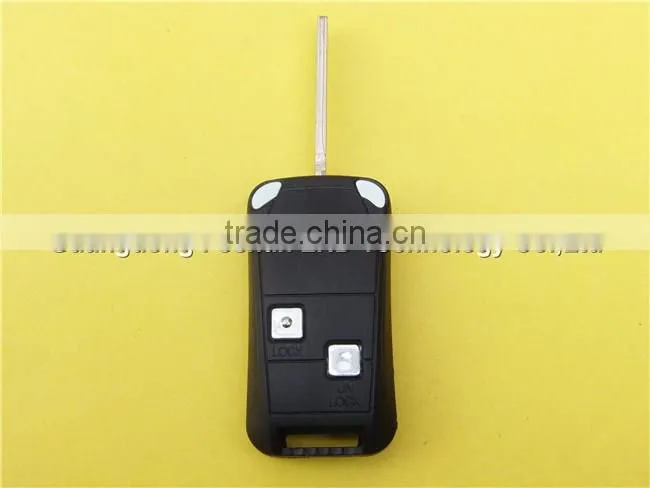 Lexus flip car remote key fob case for Lexus 2 button key cover