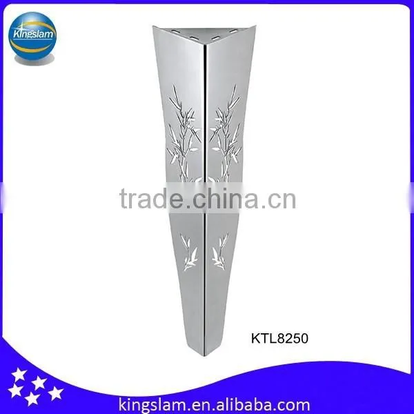 Chrome finish stainless steel chair legs, furniture chair legs for sale