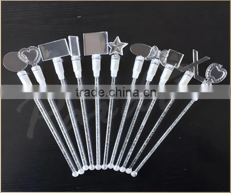 2015 Cocktail led twist on light up swizzle stirrers