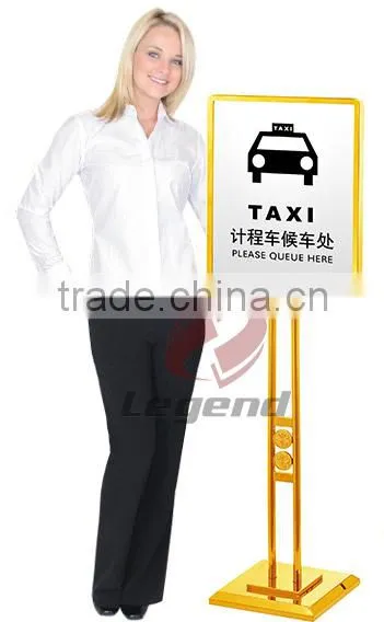 Unique design sign stand display high quality from China