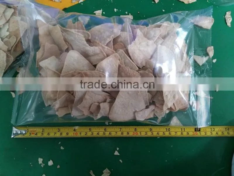 full automatic puff food snacks chips weighting and packing machine