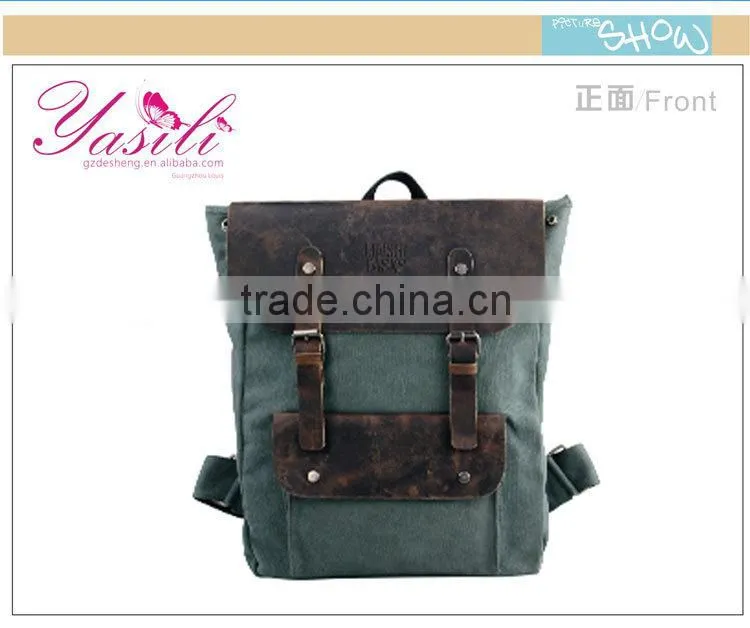 New Retro Travel Canvas Backpack Sport Rucksack Satchel School Hiking Bag