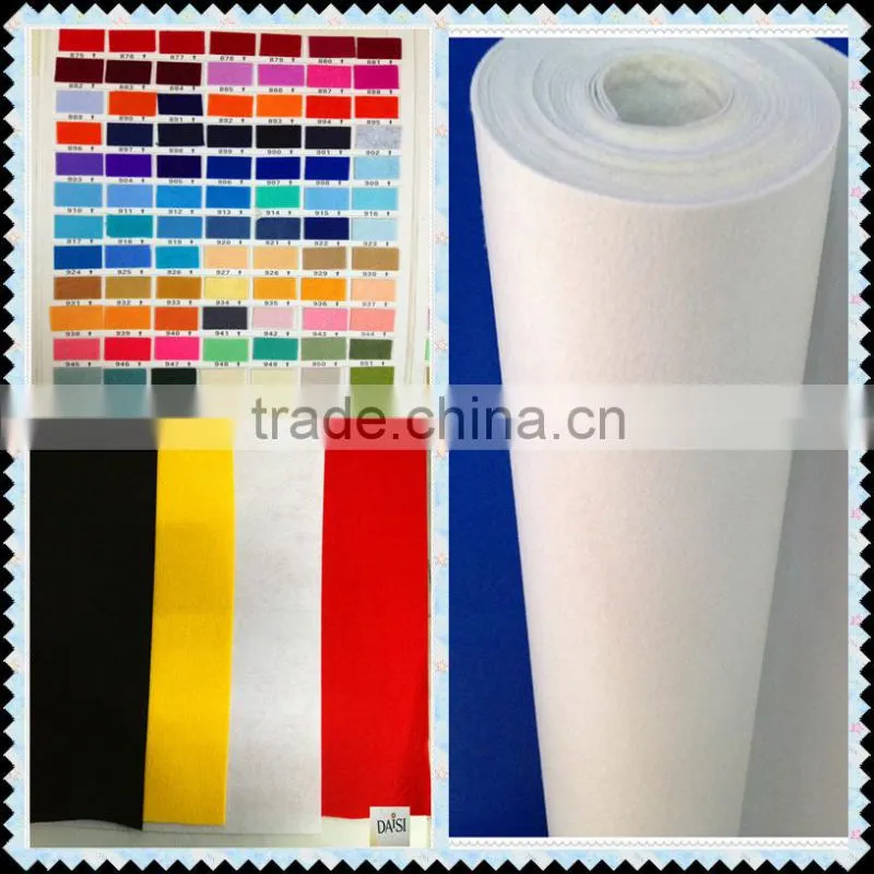 100%polyester felt for garment