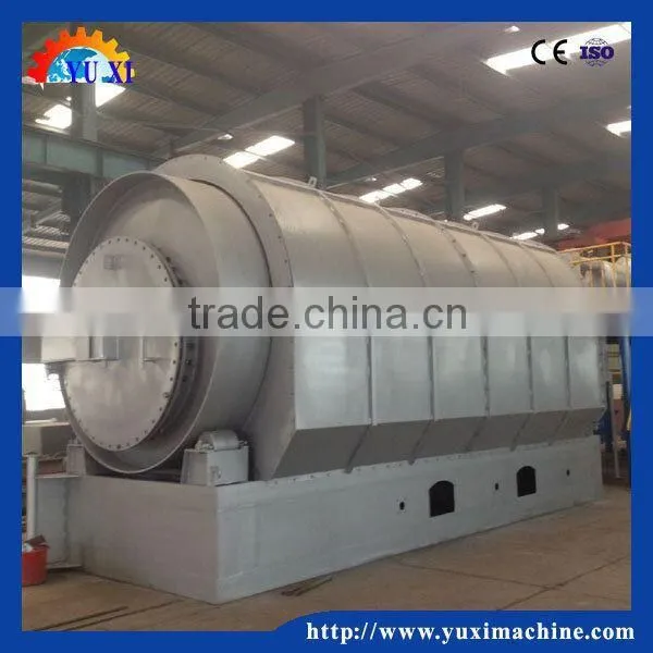 European standard waste rubber pyrolysis machine / waste plastic pyrolysis plant popular in Poland