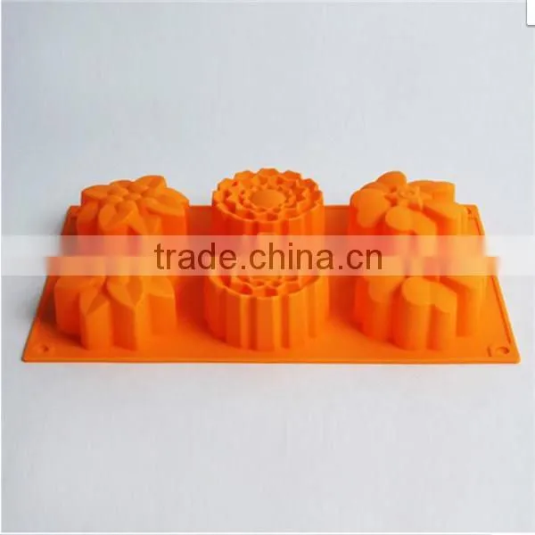 Fantastic style eco-protection 2014 silicone ice/muffin mold,cheap silicone ice cube tray