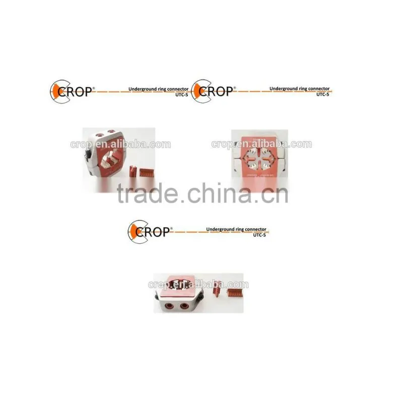 Underground ring multitap-off connector that does up to 185mm2 main with70mm2 tap off