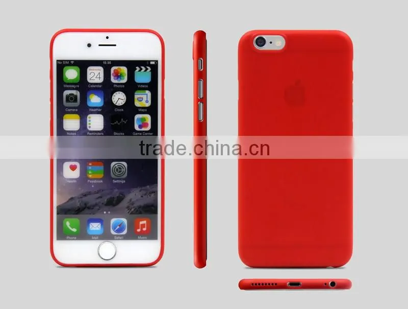 Simple style for apple iphone 6 case 4.7 inch, Ultra thin cover matte transparent pp for iPhone6/6s