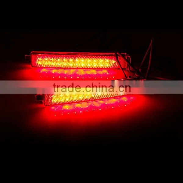 New hot Car LED Brake light reflector car led reflector fog lamp case for Buick Enclave