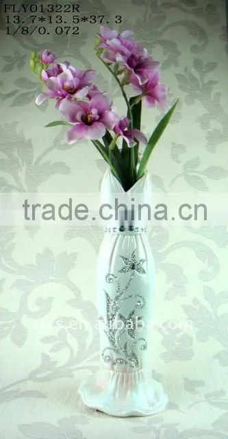 decor resin flower vase