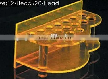 12pcs acrylic stand test tube display stand