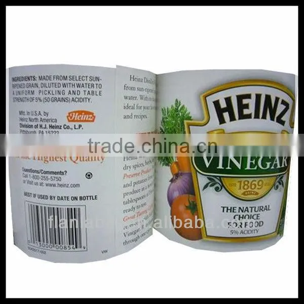Pesticide bottle labels,cheap bottle labels with fast delivery