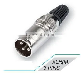 3PIN male XLR plug