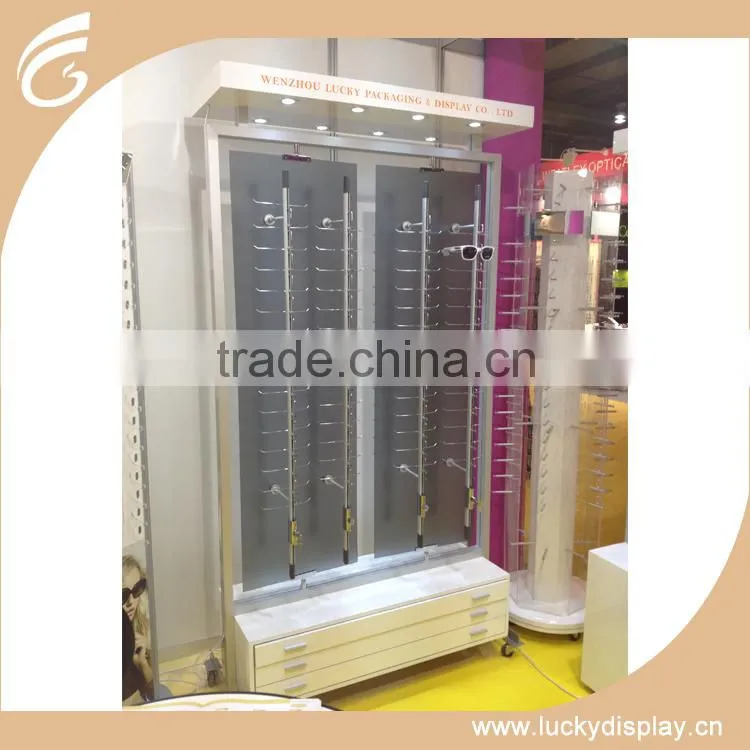 lucite Glasses Display Shelf