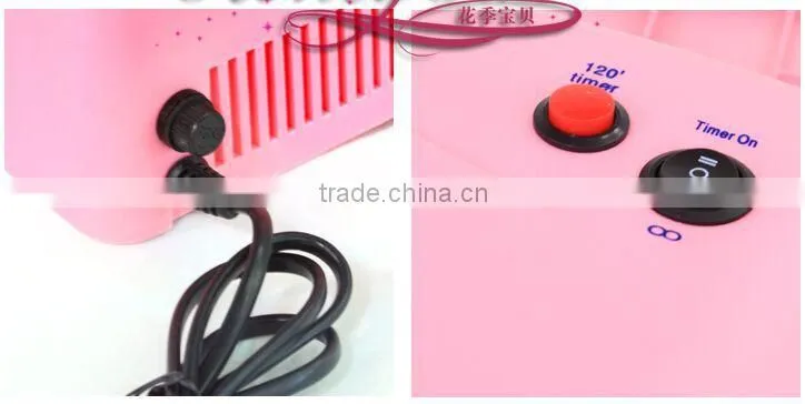 4x9w uv nail polish lamp led nail art dryer