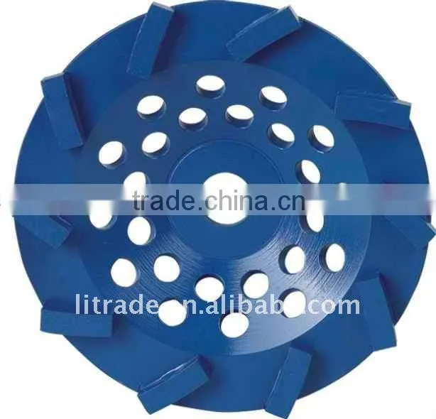 Granite and Mable cutting diamond cup wheel