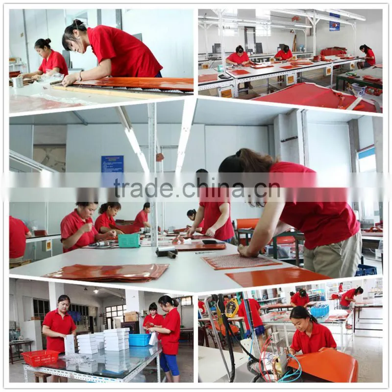 Customized silicone heater for heated bed