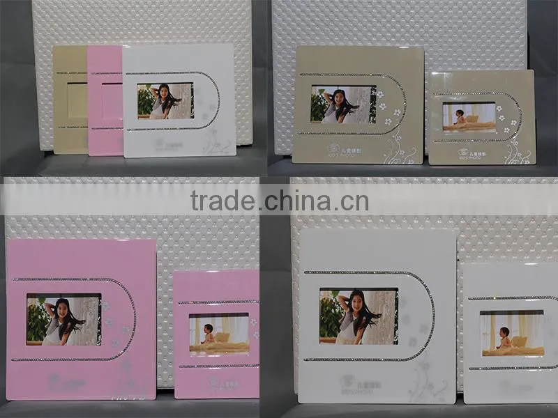 perfect binding photo album with inner photo paper
