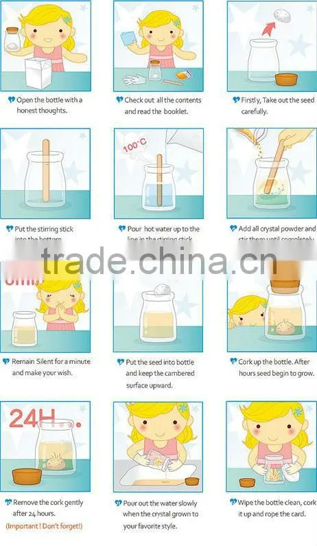 wedding item best wishes for lover wishing crystal flower