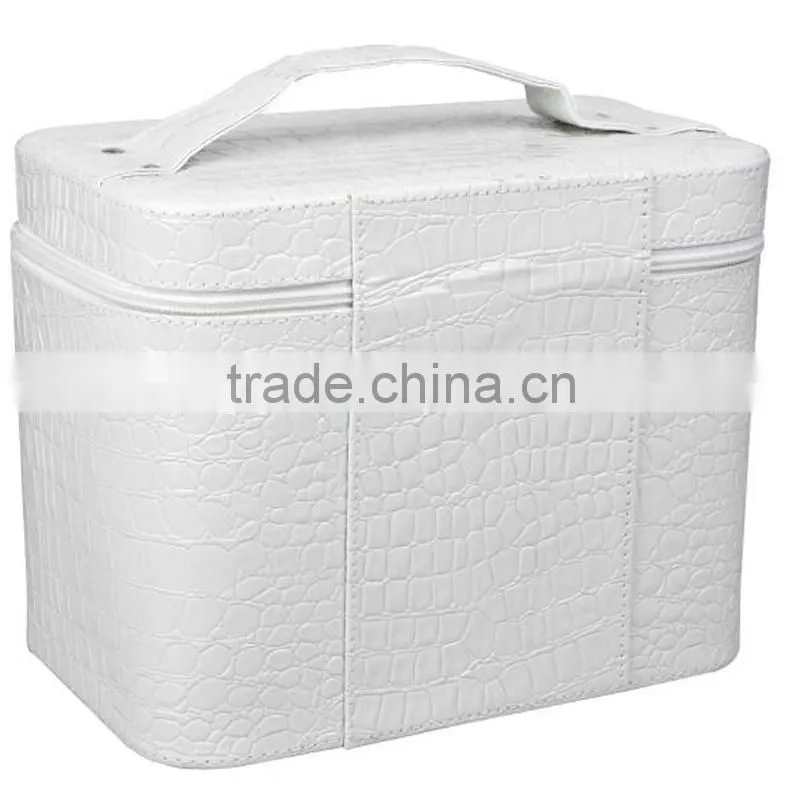 Big Capacity PU Leather Make Up Bag A Set Cosmetic Bag