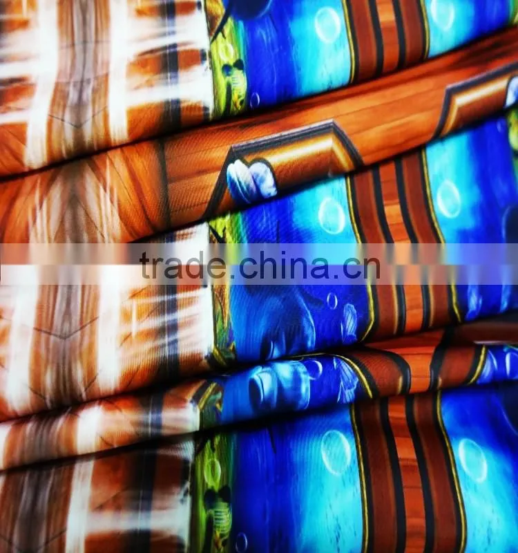 Free Sample 3D Printing Spandex Polyester Fabric
