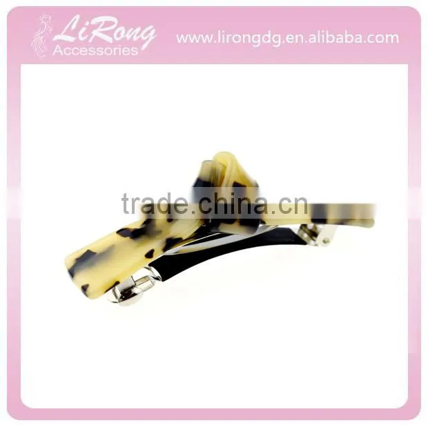 Fashional Eco-friendly Cellulose Acetate Hair Clips