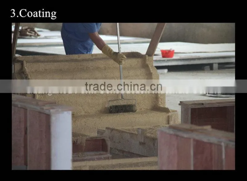 waterproof fire resistant grc material facade panel for exterior decoration