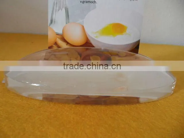Clear plastic acrylic menu holder