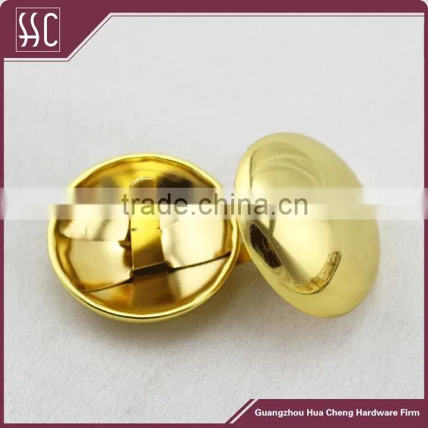 3cm diameter shiny gold decorative round feet, round grommets,handbag metal feet