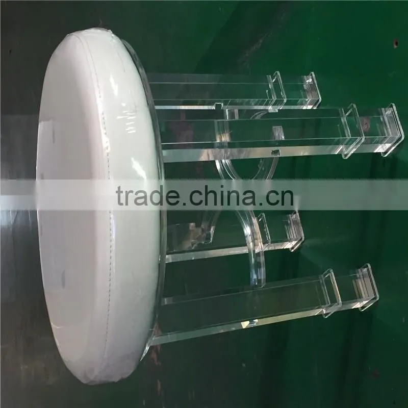 Acrylic contemporary clear counter bar stools