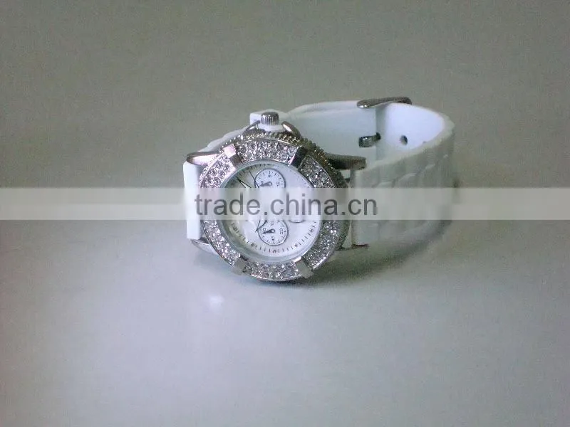 diamon silicon gift watch