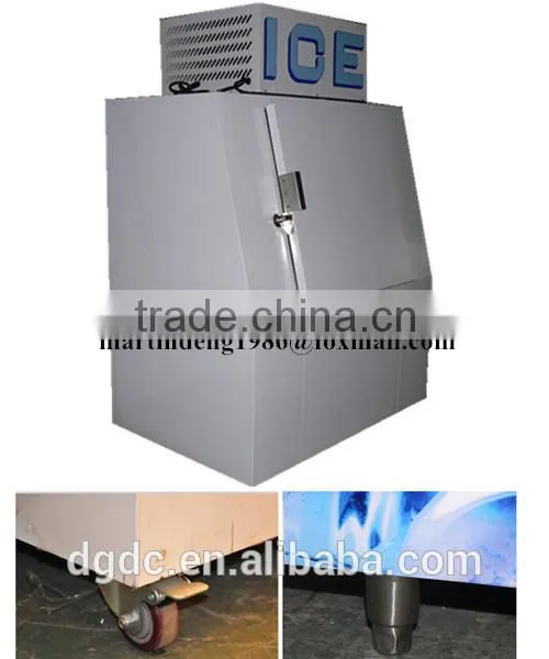 CE/RoHs Approved Gas station Bagged Ice Storage Bin for Ice Merchandiser