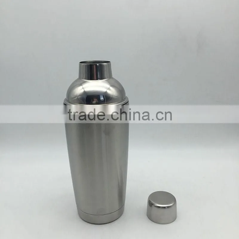 Stainless steel 20oz high quality protein joyshaker bottle Cocktail Shacker tumbler