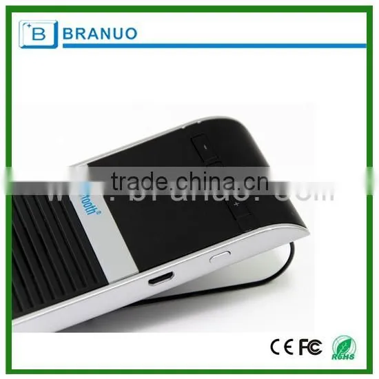 Intelligent solar bluetooth handsfree kit for driving