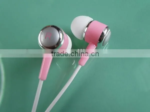 Customized logo color High Bass stereo head phone for ipod