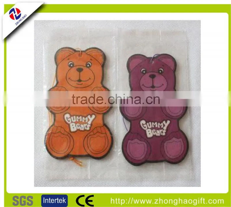 advertising hanging paper car air freshener