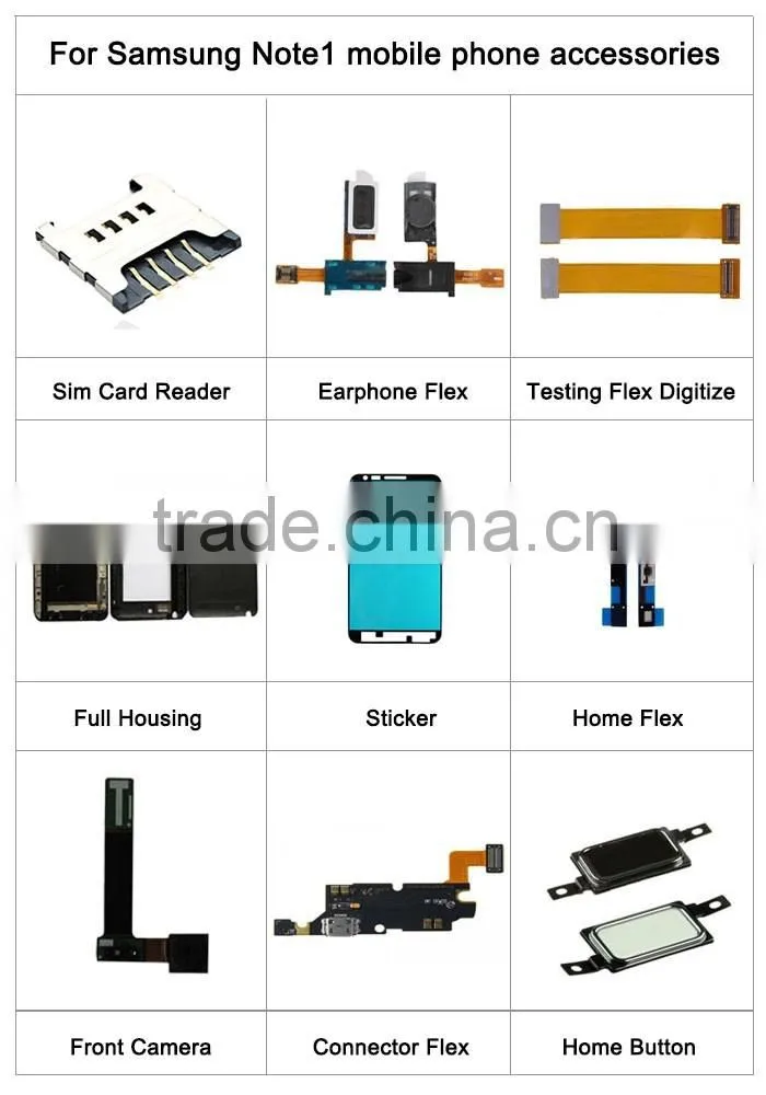 For samsung galaxy note gt n7000 lcd with touch screen ,lcd display