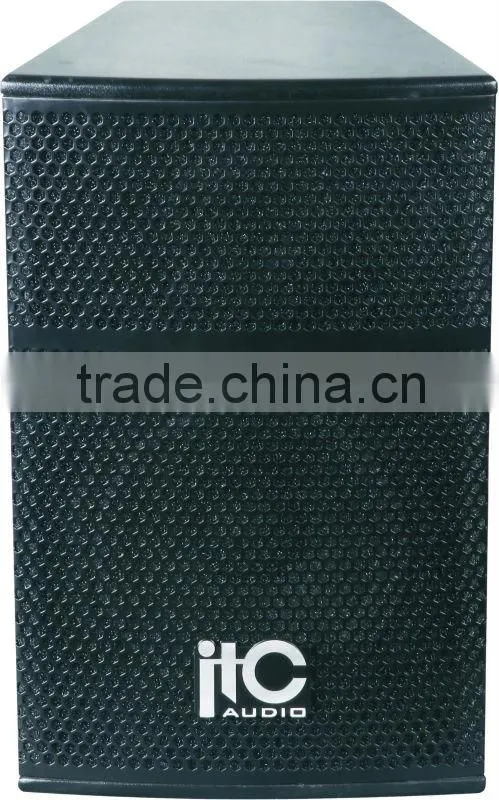 China Indoor wooden audio professional speaker system for pa system