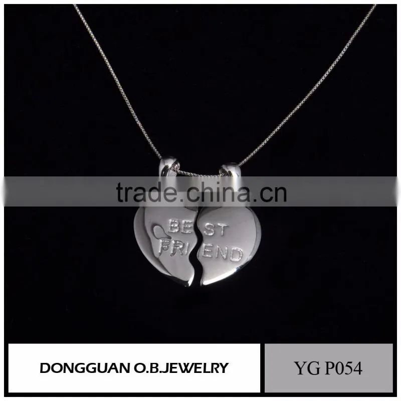 China Wholesale New Design Broken Heart Pendants for Party Jewelry On Alibaba Wholesale