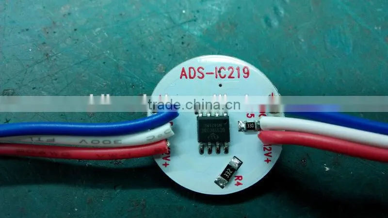 DC12v Program 26mm 3pcs 5050 Led Chip Carnival Cabochon Light