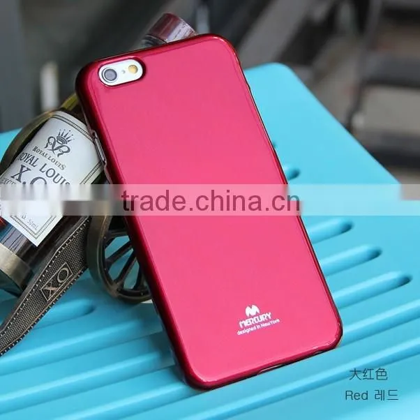 2016 Wholesale jelly Back Cover Case for iphone 6 /6s