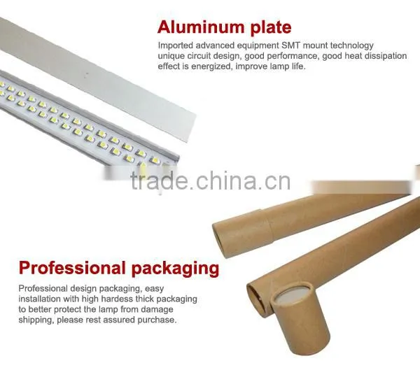Top quality led light 4ft led tube alumium pc cover led sensor t8 tube