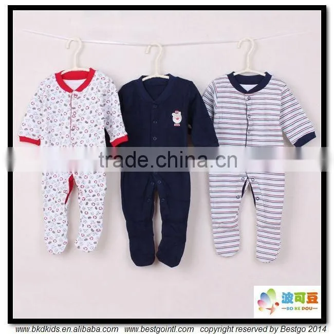 BKD baby toddler clothing toddler pajamas ,3 pcs toddler clothes